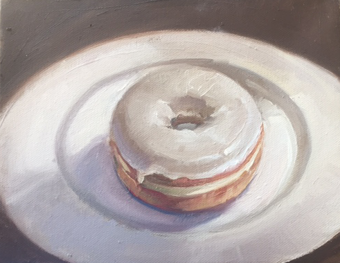 123 white donut